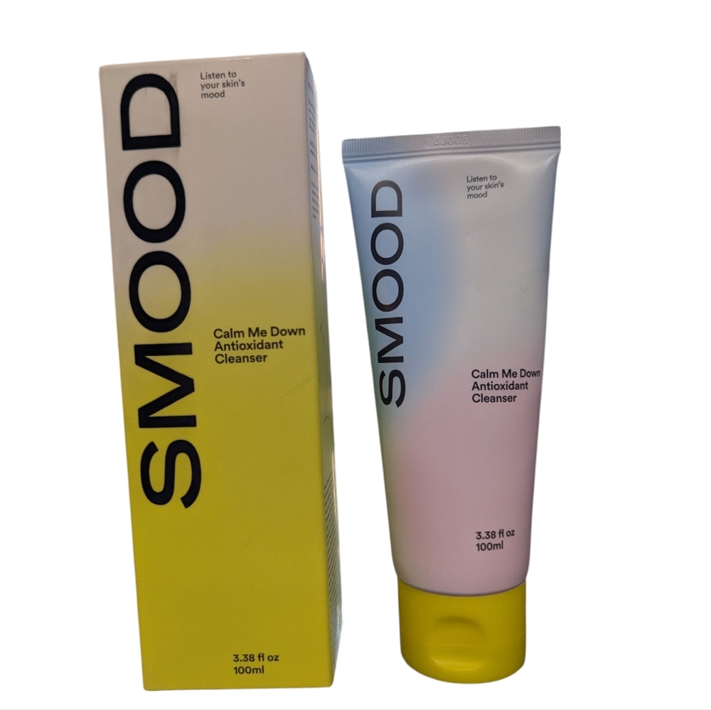 New" SMOOD Calm Me Down Antioxidant Cleanser 100ml Exp-2027